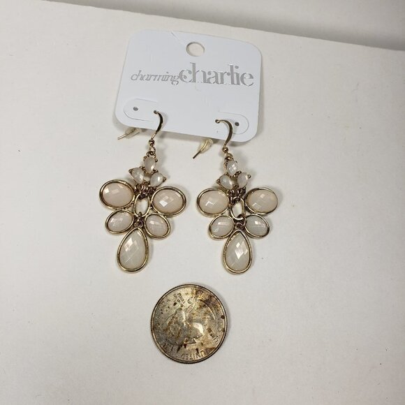Charming Charlie Gold-tone 2" Drop Dangle Earrings | 2/$30 | - Fashion Jewelry - Picture 7 of 8